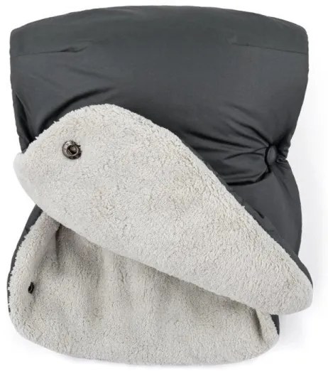 PETITE&MARS - Set sac de iarnă 3în1 JIBOT + mânuși JASIE gri