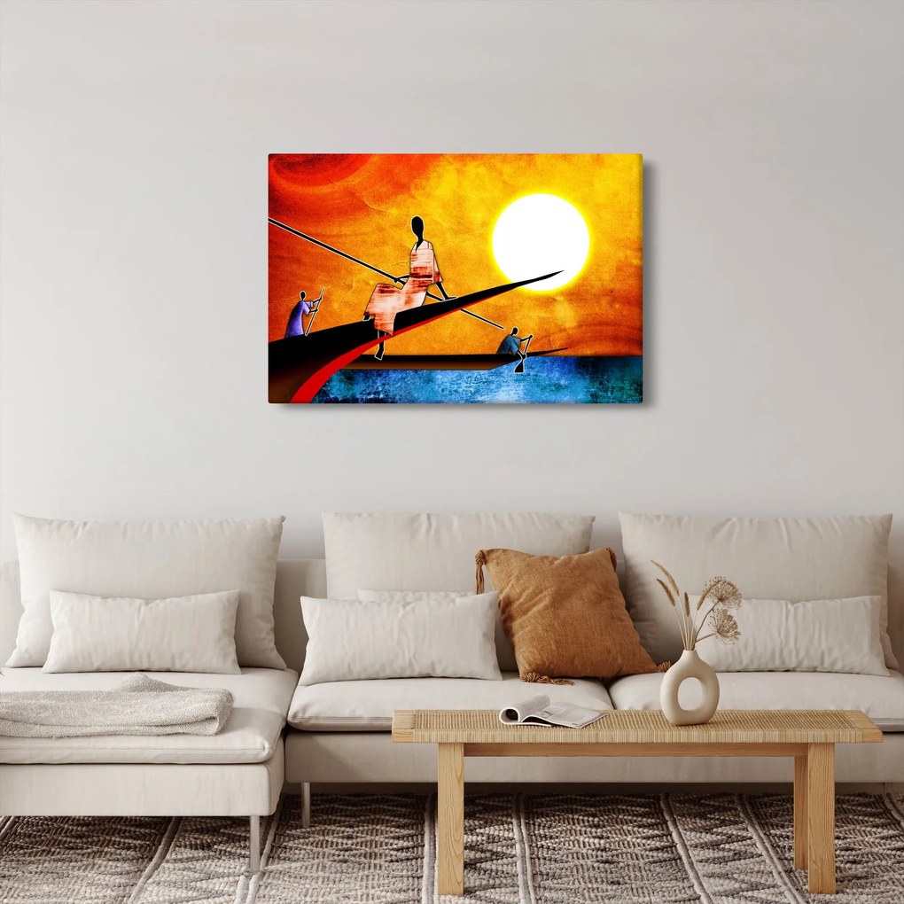 Tablou picturii epochale străveche (90x60 cm)