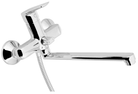 Baterie de lavoar/cadă Aqualine LOTTA crom lucios