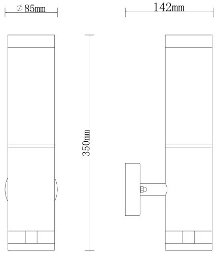 Globo 34070 - Aplică de exterior JAICY 1xE27/15W/230V IP44