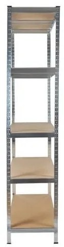 ShopJK RAFT METALIC ZINCAT FĂRĂ ȘRUBURI 220x100x45 CM , CAPACITATE DE ÎNCĂRCARE 875 kg