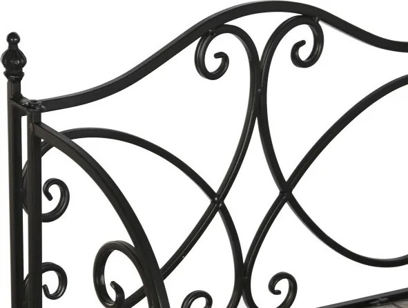 Etajeră din fier forjat, cu design mozaic ceramic, stil mediteraneean, "Tesera"