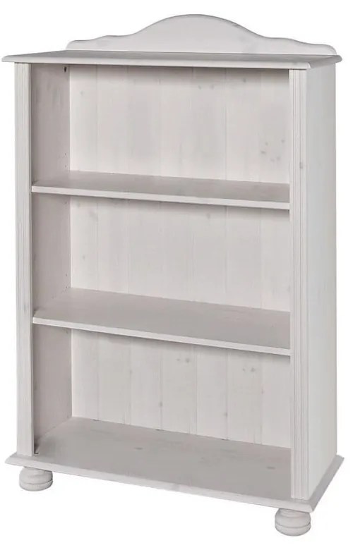 Bibliotecă albă din lemn de pin 77x116 cm Ella – Støraa