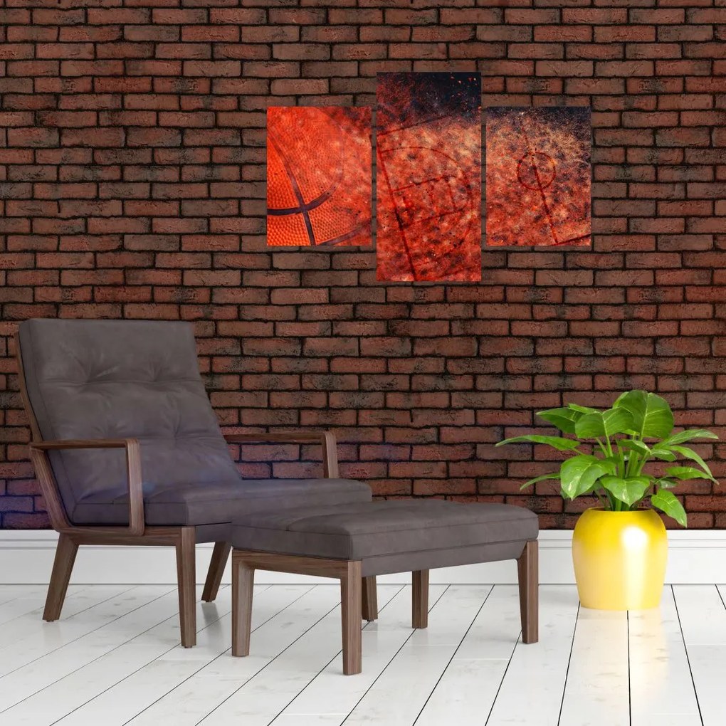 Tablou - Meci de baschet (90x60 cm)