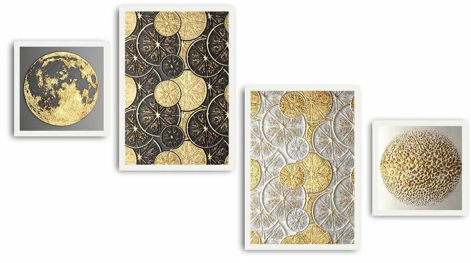 Tablouri 4 buc. 35x50 cm – Wallity