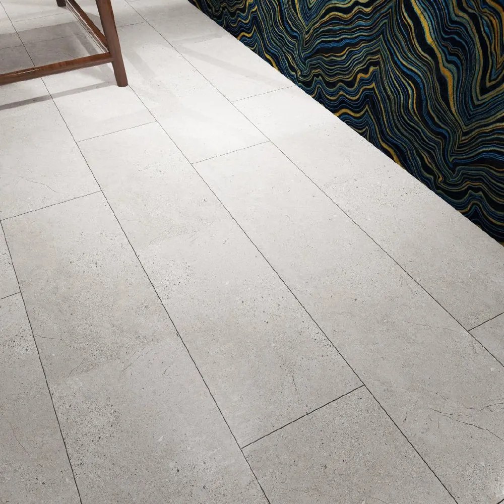 Leziter Aurora Frosted Limestone Vinil SPC Podele