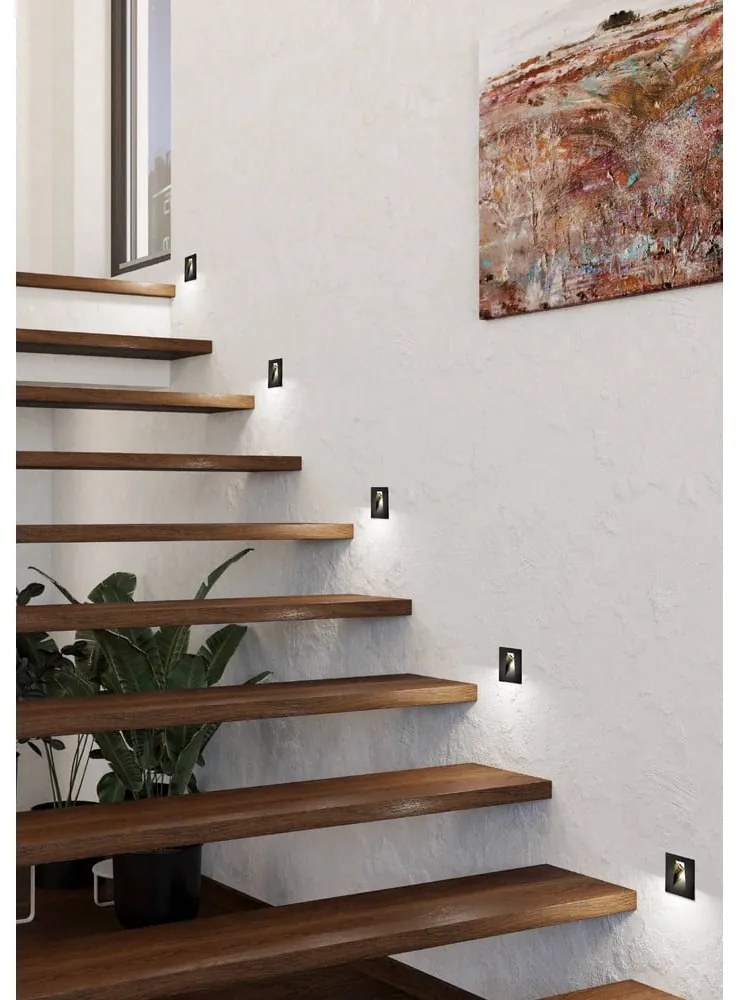 Aplică de perete neagră LED MECINOS – EGLO