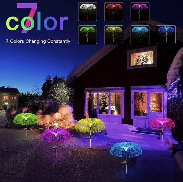 Iluminat decorativ în 7 culori - LUMIPALM