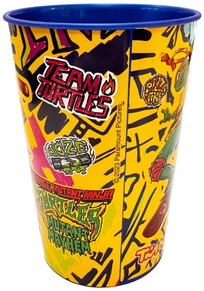 Țestoasele Ninja Pahar, plastic 260 ml