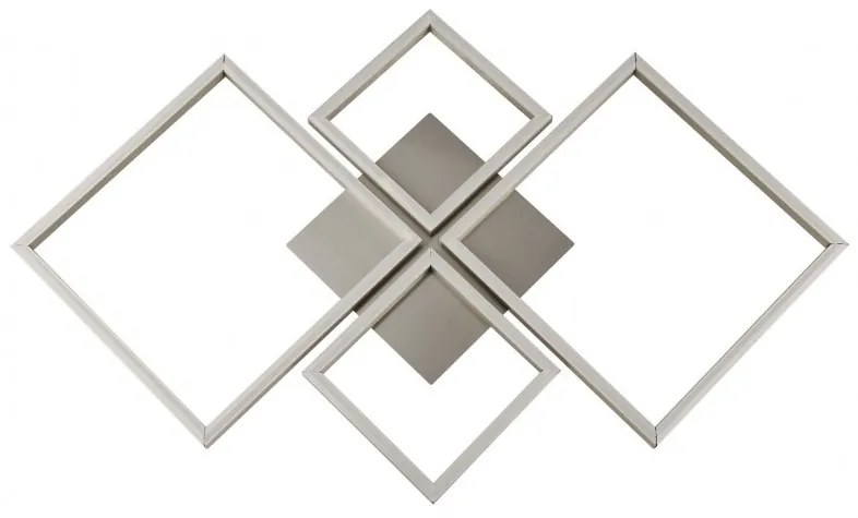 Aplica LED lumina ambientala Wall Art 4lt Square 2914SS SRT
