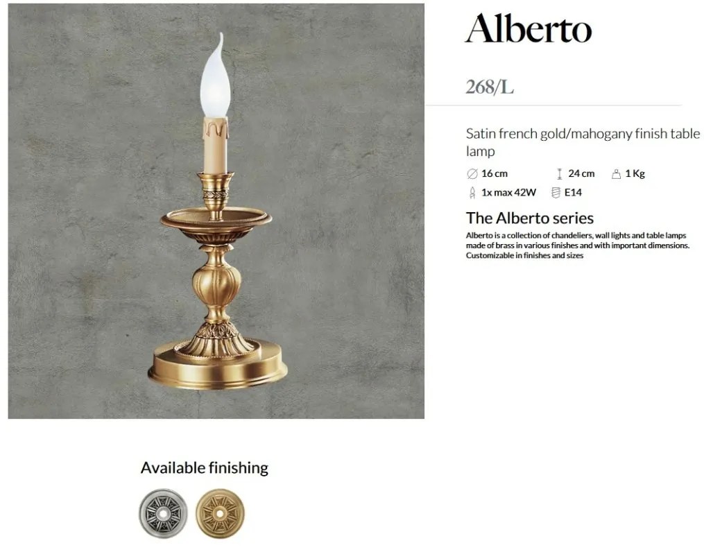 Veioza, Lampa de masa LUX realizata manual, Alberto