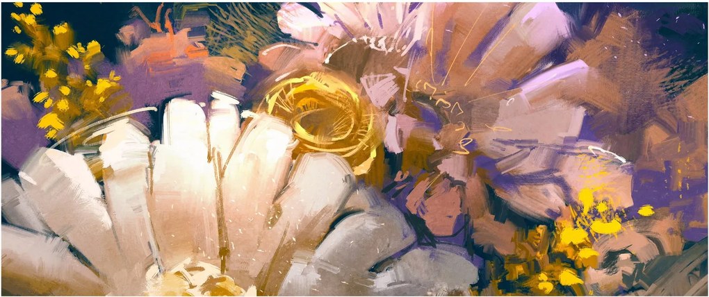 Tablou - Flori (120x50 cm)
