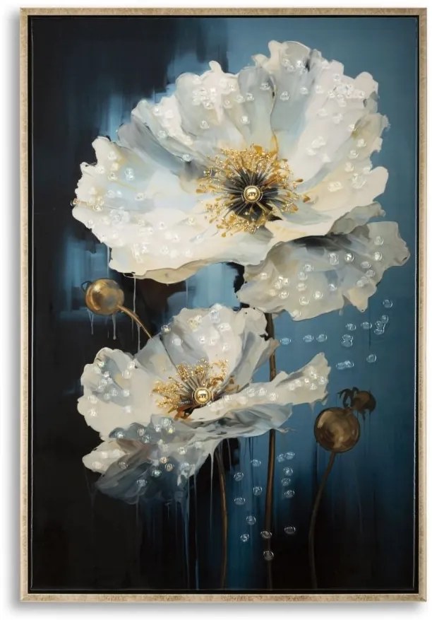 Tablou Modern pe Pânză - Bluey, 42x3,5x62 cm, Mauro Ferretti