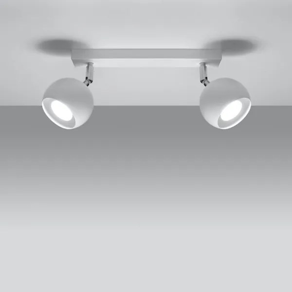 Plafonieră spot OCULARE 2xGU10/40W/230V