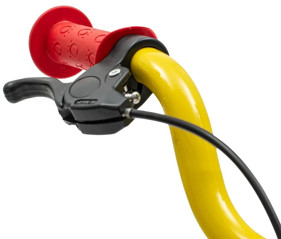 Bicicletă de echilibru Baby Mix pentru copii cufrână Traveller , roșu