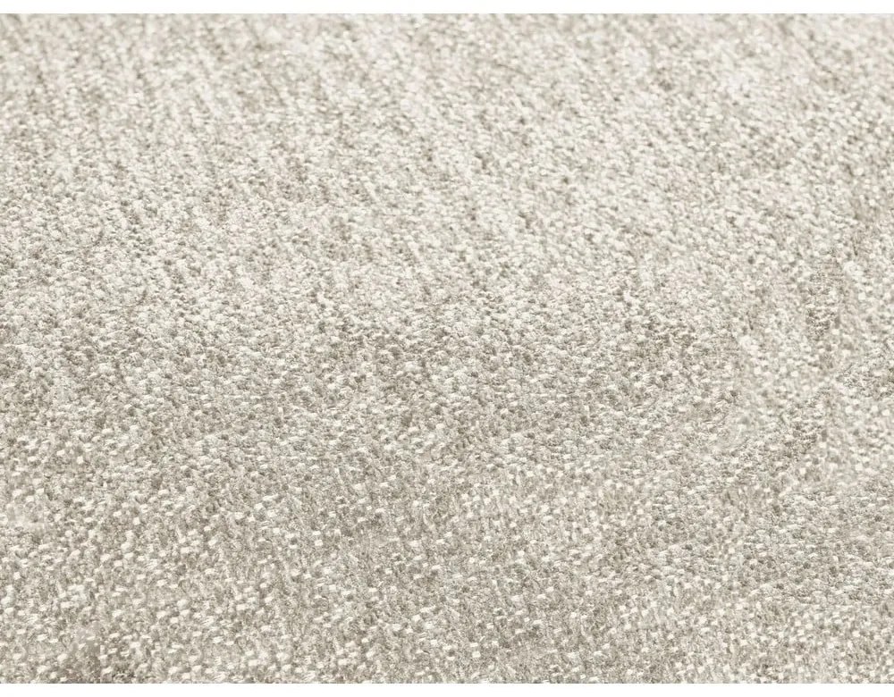 Colțar alb extensibil/cu spațiu de depozitare cu tapițerie din chenille (cu colț pe partea stângă/în formă de "U") Everest – Bobochic Paris