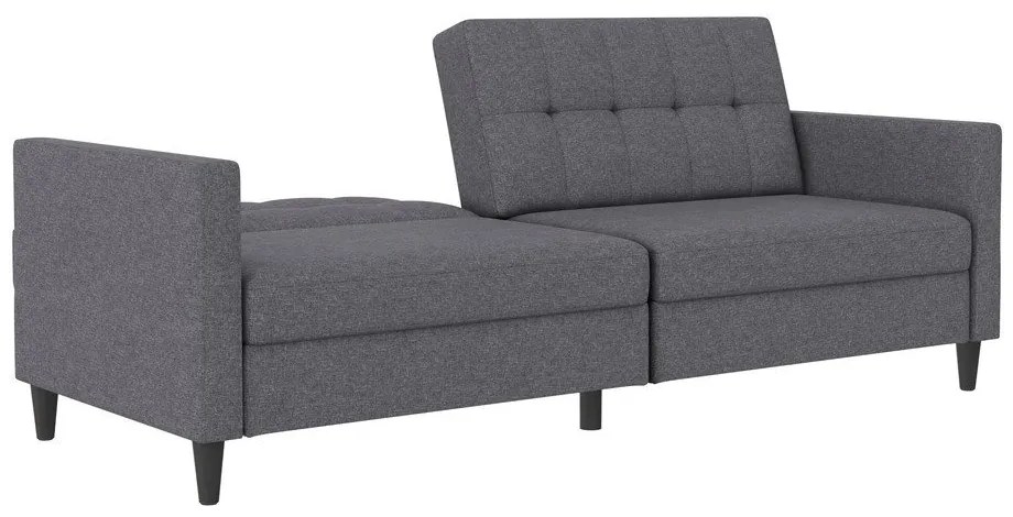 Canapea gri extensibilă 203 cm Hartford – Støraa