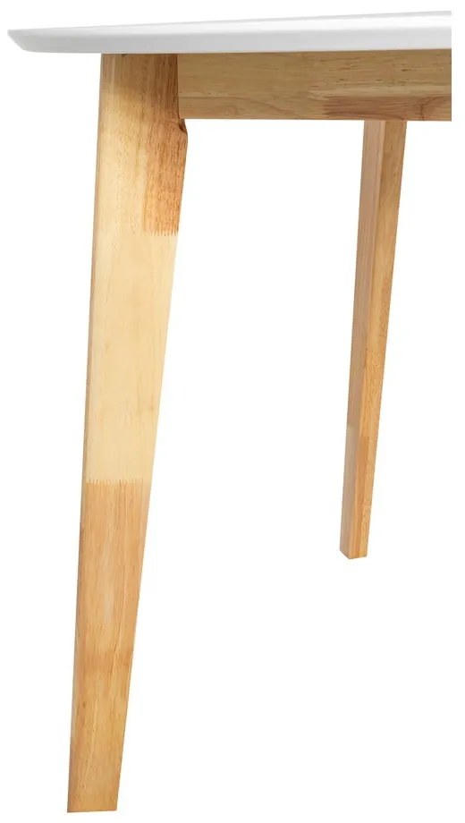 Masă dining cu blat rotund alb Bonami Essentials Vojens, ⌀ 105 cm