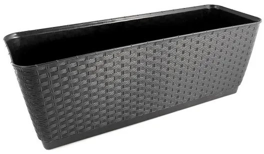 Jardiniera RATTOLA, maro, 42.9x17.2x17.4 cm, 12 L