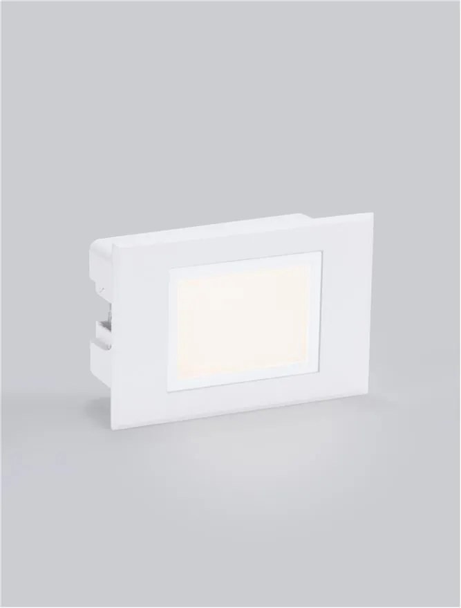 Spot LED incastrabil exterior, ambiental, IP65, RUDY alb