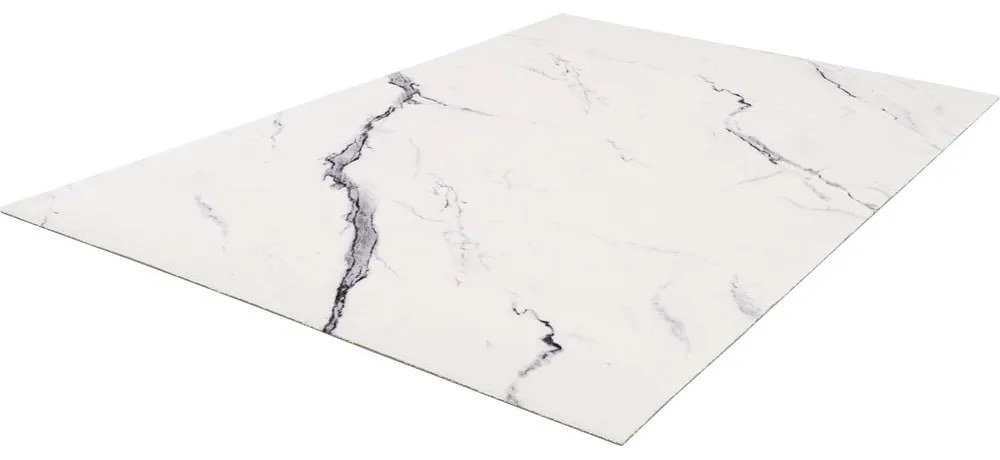 Covor crem din lână 200x300 cm Marble – Agnella