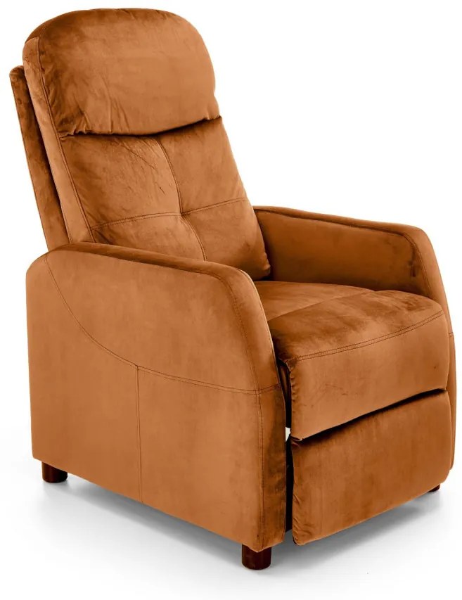 Fotoliu recliner Felipe 2 velvet cinnamon H103 cm