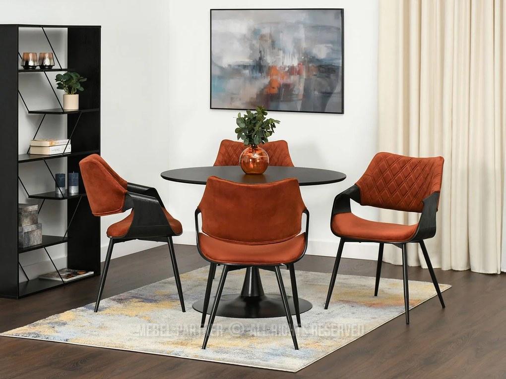 Scaun Rolf K (negru). 1111250