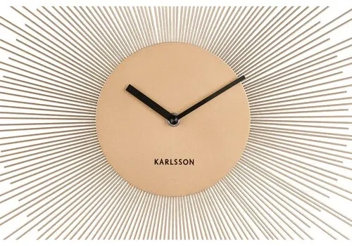 Ceas de perete de design Karlsson 5817GD diametrul 45 cm