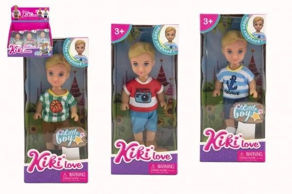 Păpușa Kiki Anlily articulata 12cm plastic, corp solid