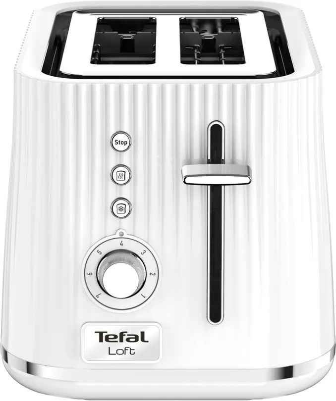 Prăjitor de pâine alb Loft TT761138 – Tefal