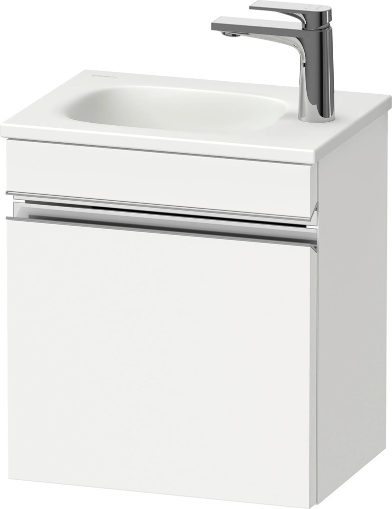 Duravit Sivida dulap 40x29.5x44 cm sub chiuveta pe perete alb-crom SV4649R10180000