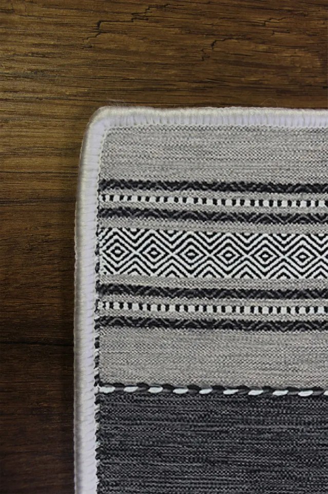 Covor Bucatarie WOOKECE253, 60x100 cm, Poliester