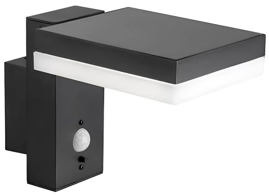 LED lampă solară de perete exterior cu senzor LED/5,5W/3,7V 3000K IP54