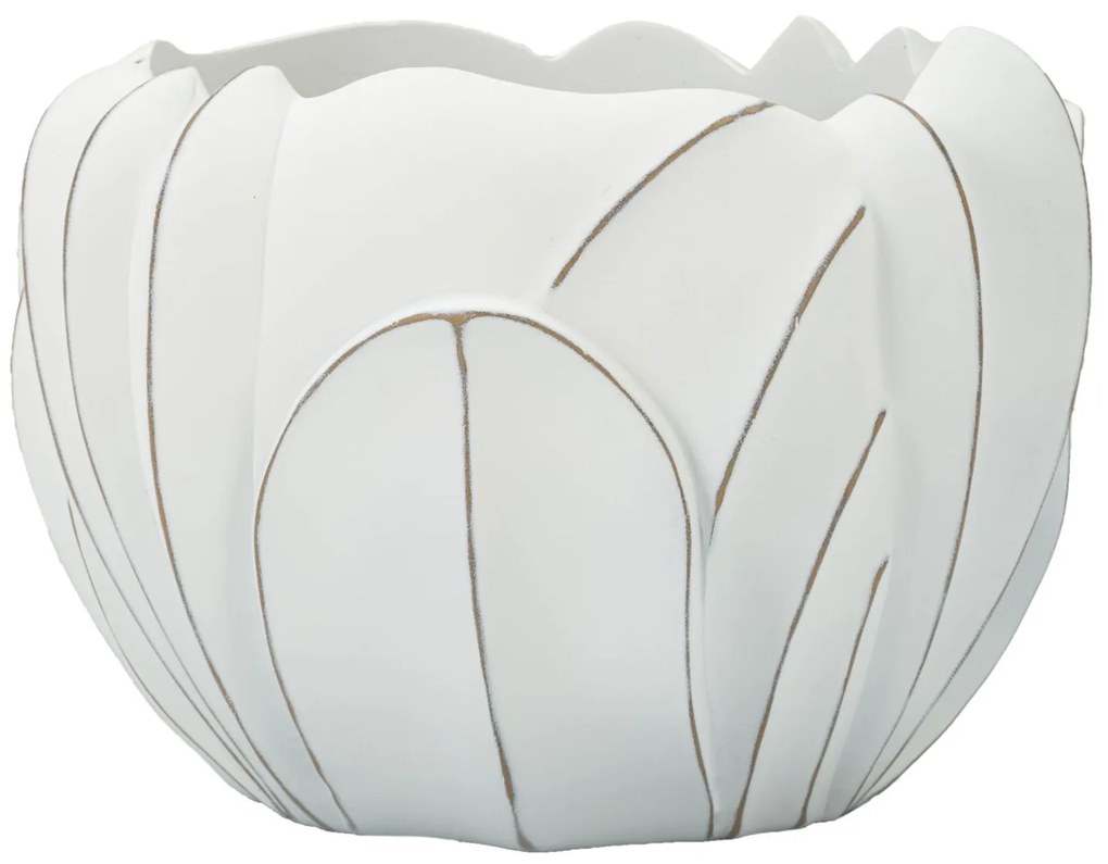 Mauro Ferretti Cachepot Gardy, Dimensiuni: Ø 34,5X23,5 cm. | Aosom Romania