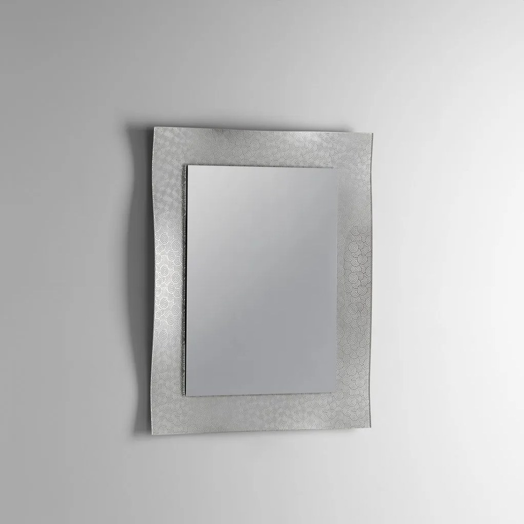Oglinda SCREEN 2, Sticla Abs, Argintiu, 70x4.3x90 cm