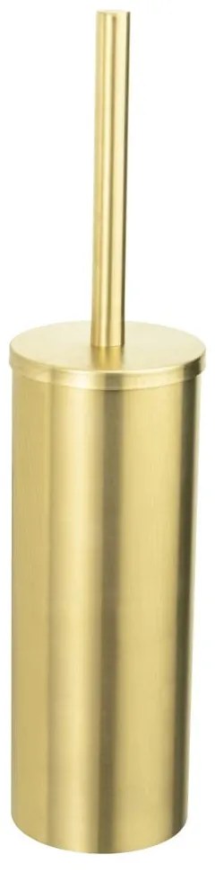 Perie de WC aurie din oțel inoxidabil Orea Gold – Wenko