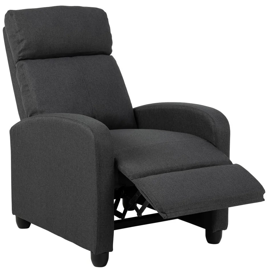 Fotoliu gri antracit de relaxare Siom – Actona