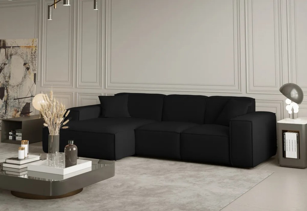 Expedo Coltar extensibil LUNGO, 266x73x165, black, stanga