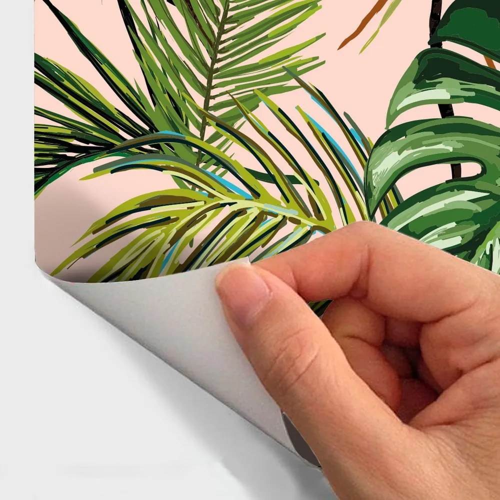 Autocolant decorativ pentru perete Ambiance Exotic, 60 x 60 cm