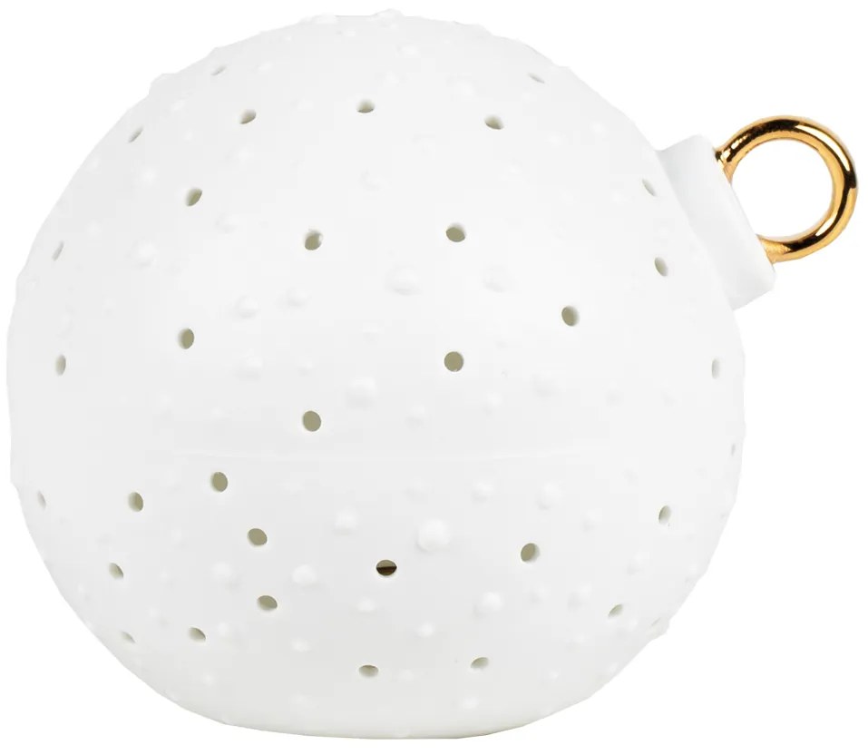 Sfera luminoasa cu LED din portelan DOTS