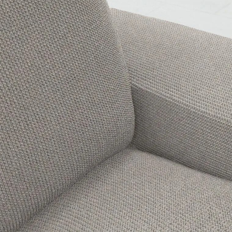 Nueva Textura Huse super elastice HARMONIA gri deschis fotoliu (l. 70 - 110 cm)