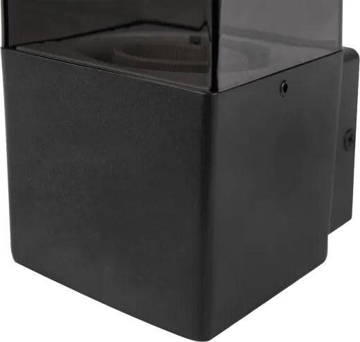 Aplică de exterior pentru perete 1xE27/40W/230V IP44 negru/fumuriu