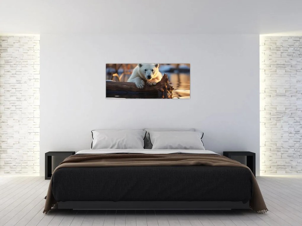 Tablou - Ursul polar (120x50 cm)