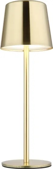 Globo 58482M-LED Lampă de birou VANCOUVER, reglabilă prin atingere și reîncărcabilă, 2W/3,7V 2200 mAh, auriu