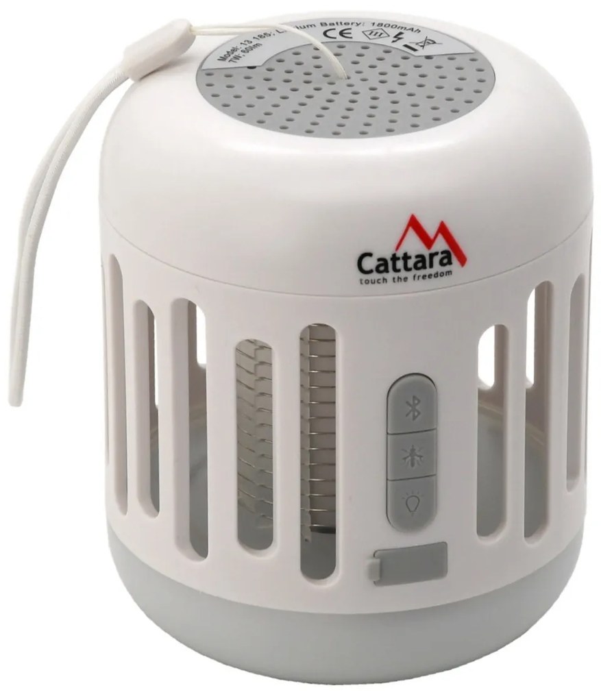Lanternă bluetooth reîncărcabilă Cattara cu cușcăde prindere a insectelor Music cage, 60 lm