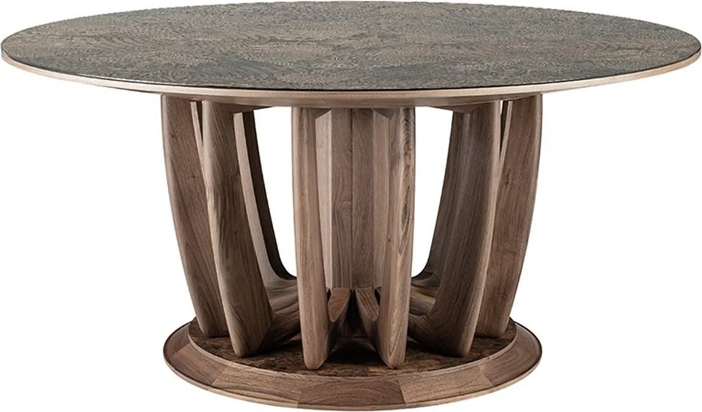 Masă lemn masiv Tropicana Rotunda Ø 176 cm x 75 cm