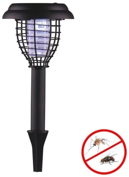Grundig 12217 - Lampă solară cu LED și capcană pentru insecte LED/1xAA