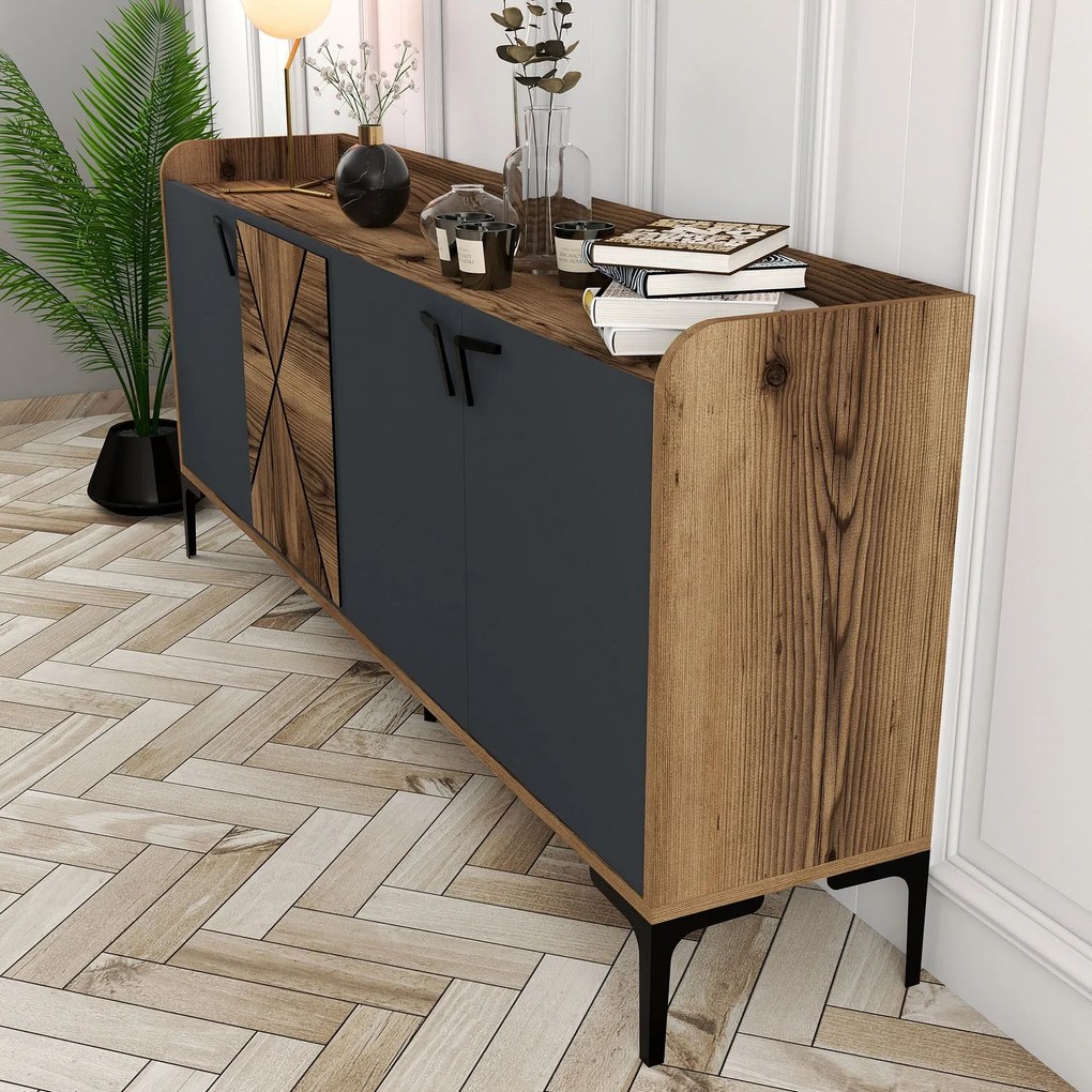 Dulap Venedikt (nuc + Antracit). 1072730