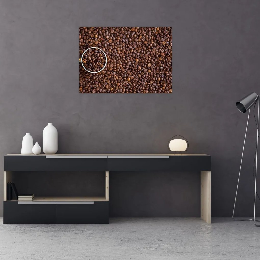 Tablou - boabe de cafea (70x50 cm)
