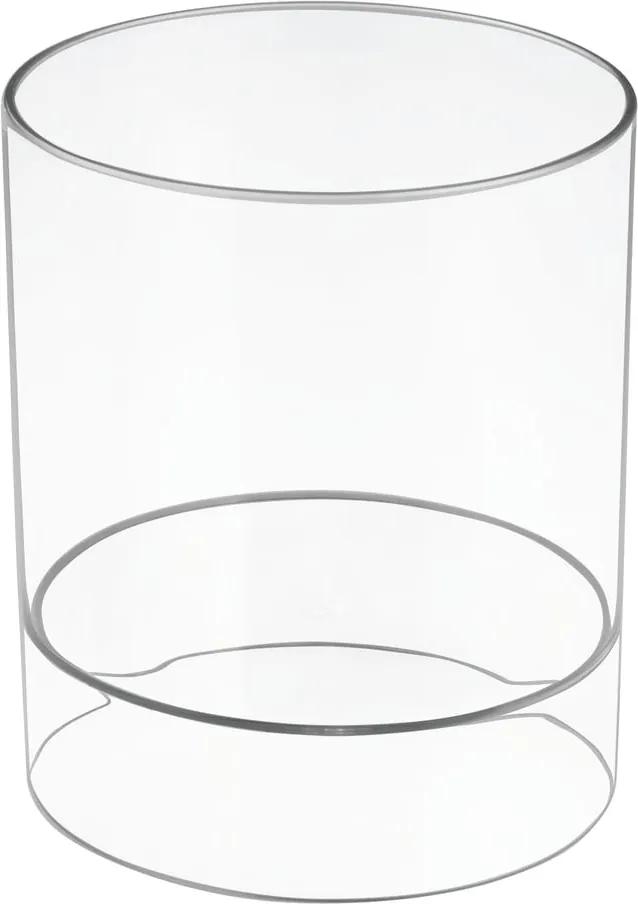 Cutie depozitare transparentă iDesign, ⌀ 14 cm